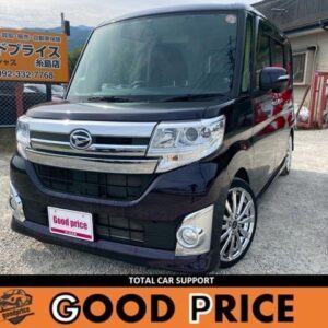2014 Daihatsu Tanto purple gasoline used car Japan export