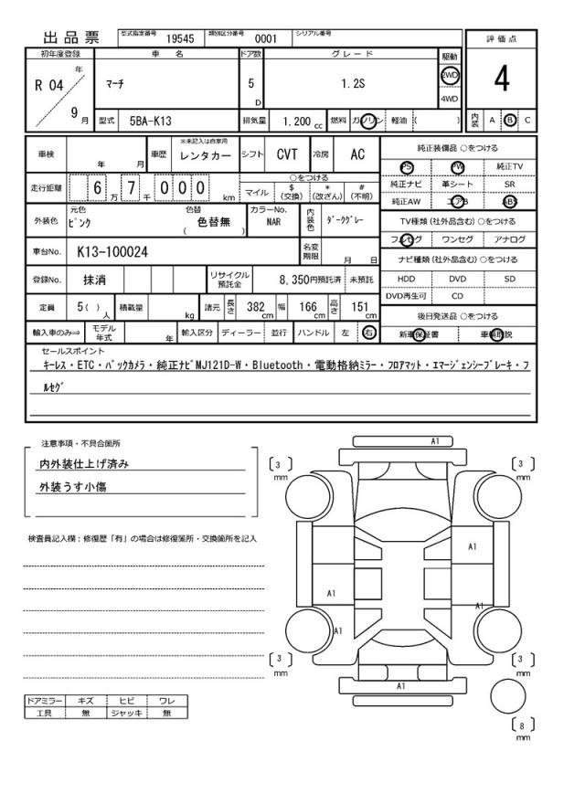 Ref:AUX-20430712 NISSAN MARCH 2022 - Image 21