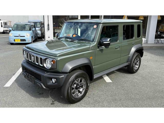 Ref:AUX-20430721 SUZUKI JIMNY NOMADE 2025 1 2025 Suzuki Jimny Nomade green gasoline used car Japan export