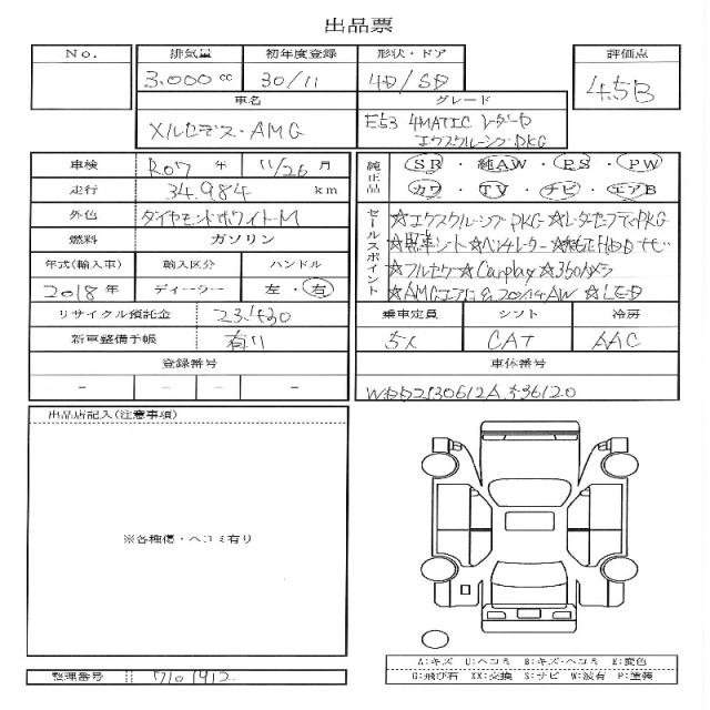 Ref:AUX-20439633 AMG E-CLASS 2018 - Image 11