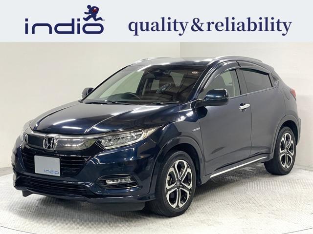 Ref:AUX-20451346 HONDA VEZEL 2018 1 2018 Honda Vezel blue hybrid used car Japan export