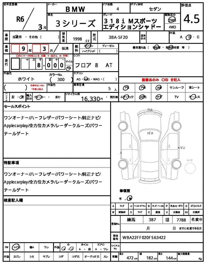 Ref:AUX-20456679 BMW 3 SERIES 2024 - Image 21