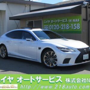 2021 Lexus Ls pearl hybrid used car Japan export