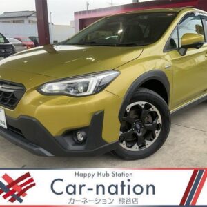 2021 Subaru Xv yellow hybrid used car Japan export