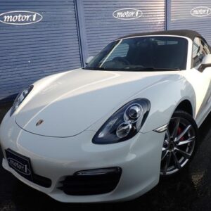 2014 Porsche Boxster white gasoline used car Japan export