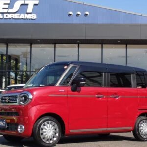 2022 Suzuki Wagon R Smile red hybrid used car Japan export