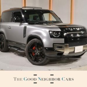 2024 Land Rover Defender gray diesel used car Japan export
