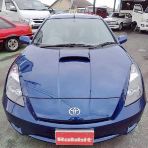 2001 Toyota Celica blue gasoline used car Japan export