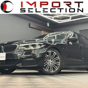 2018 Bmw 5 Series black diesel used car Japan export
