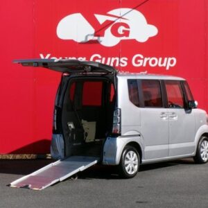 2012 Honda N-Box Plus silver gasoline used car Japan export