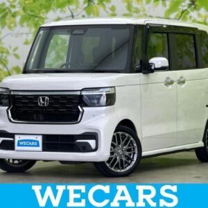 2024 Honda N-Box Custom pearl gasoline used car Japan export