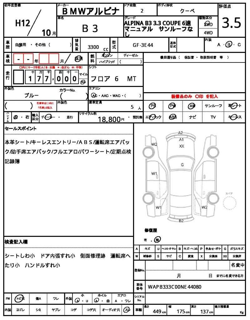 Ref:AUX-20527451 BMW ALPINA B3 2000 - Image 21
