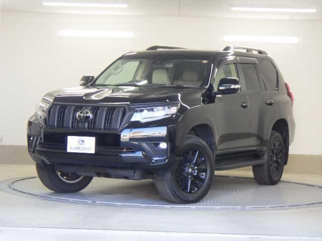 Ref:AUX-20537171 TOYOTA LAND CRUISER PRADO 2023 1 2023 Toyota Land Cruiser Prado black gasoline used car Japan export