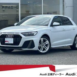 2022 Audi A1 Sportback white gasoline used car Japan export