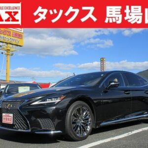 2022 Lexus Ls black hybrid used car Japan export