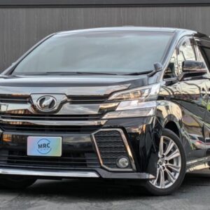 2016 Toyota Vellfire black gasoline used car Japan export