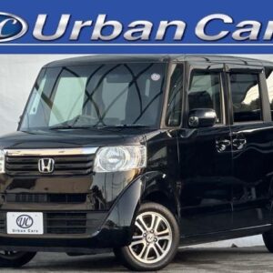 2013 Honda N-Box black gasoline used car Japan export