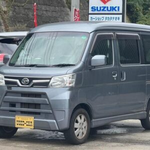 2017 Daihatsu Atrai Wagon gray gasoline used car Japan export