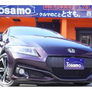 2015 Honda Cr-Z purple hybrid used car Japan export