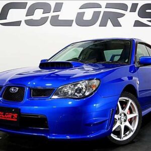 2005 Subaru Impreza blue gasoline used car Japan export