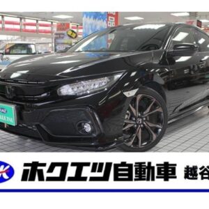 2018 Honda Civic black gasoline used car Japan export