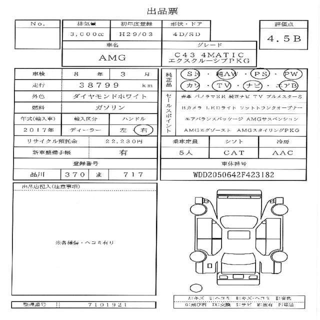 Ref:AUX-20589854 AMG C-CLASS 2017 - Image 11
