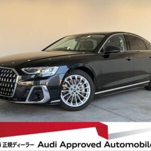 2023 Audi A8 gray hybrid used car Japan export