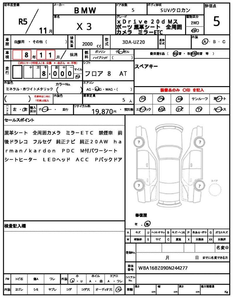 Ref:AUX-20605176 BMW X3 2023 - Image 20