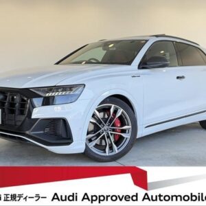 2024 Audi Sq8 white gasoline used car Japan export