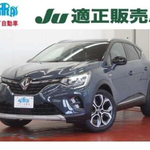 2021 Renault Captur blue gasoline used car Japan export