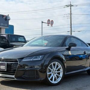 2016 Audi Tt Coupe black gasoline used car Japan export