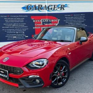 2016 Abarth Abarth 124 Spider red gasoline used car Japan export
