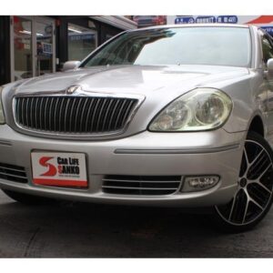 2002 Toyota Brevis silver gasoline used car Japan export