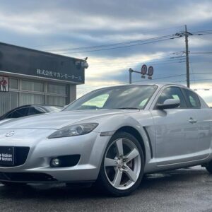 2004 Mazda Rx-8 silver gasoline used car Japan export