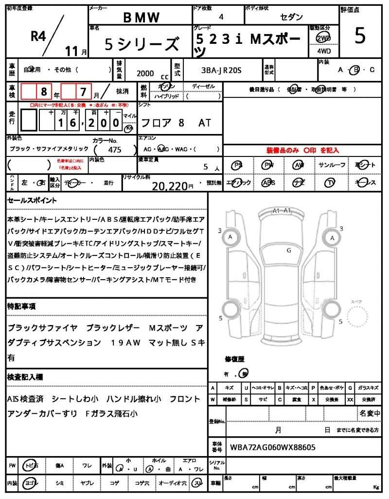 Ref:AUX-20709411 BMW 5 SERIES 2022 - Image 18