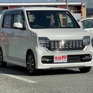 2021 Honda N-Wgn pearl gasoline used car Japan export