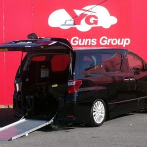 2013 Toyota Alphard G black gasoline used car Japan export