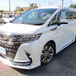 2025 Toyota Alphard pearl hybrid used car Japan export
