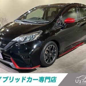 2019 Nissan Note black hybrid used car Japan export