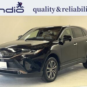2020 Toyota Harrier black gasoline used car Japan export