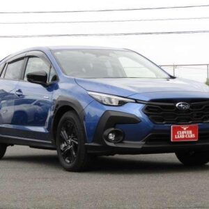2025 Subaru Crosstrek blue hybrid used car Japan export