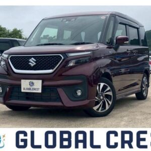 2022 Suzuki Solio Bandit wine gasoline used car Japan export