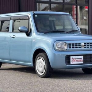 2015 Suzuki Alto Lapin blue gasoline used car Japan export