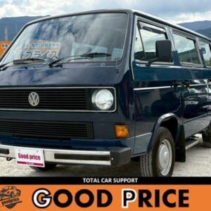 1989 Volkswagen Caravel blue gasoline used car Japan export