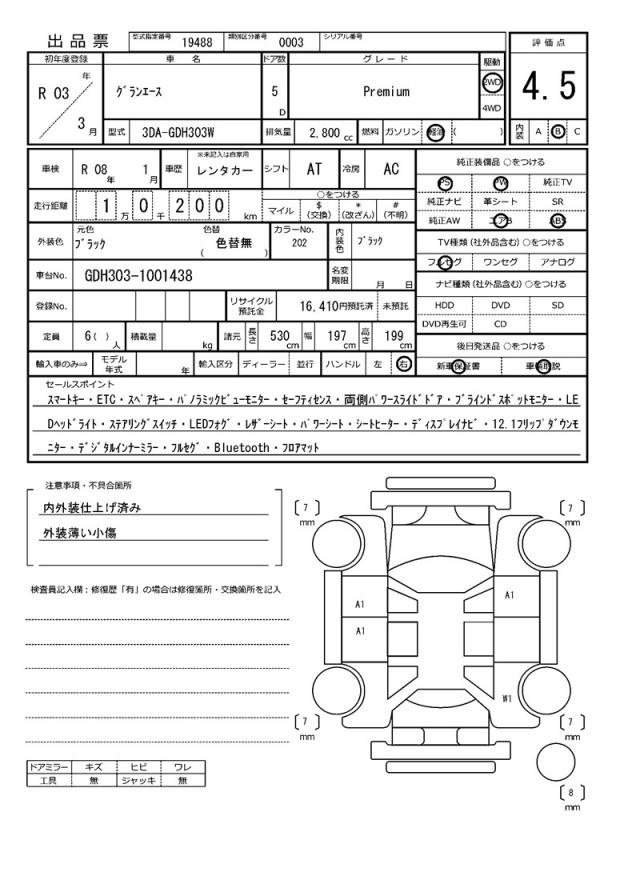 Ref:AUX-20787650 TOYOTA GRANACE 2021 - Image 21