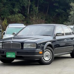 1993 Nissan President black gasoline used car Japan export