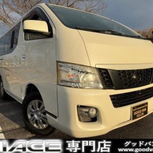 2012 Nissan Nv350Caravan Van pearl diesel used car Japan export