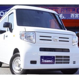 2021 Honda N-Van white gasoline used car Japan export