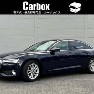 2024 Audi A6 blue hybrid used car Japan export