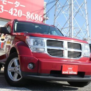 2008 Dodge Dodge Nitro red gasoline used car Japan export